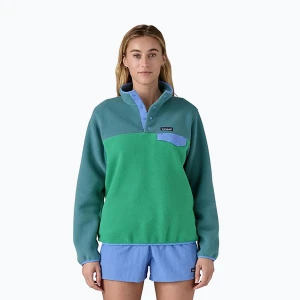 Zdjęcie produktu Bluza trekkingowa damska Patagonia LW Synch Snap-T P/O heartleaf green