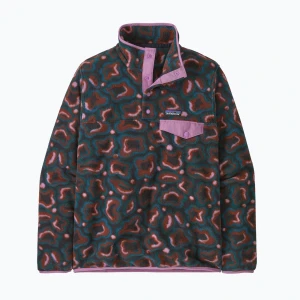 Bluza trekkingowa damska Patagonia LW Synch Snap-T P/O soft spirea: dried vanilla