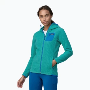 Bluza trekkingowa damska Patagonia R1 Air Full-Zip subtidal blue