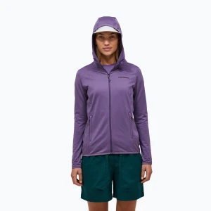 Bluza trekkingowa damska Peak Performance Light Zip Hood montana grape Fioletowy