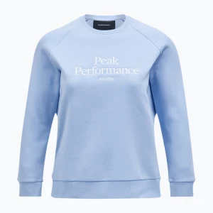 Bluza trekkingowa damska Peak Performance Original Crew amity blue