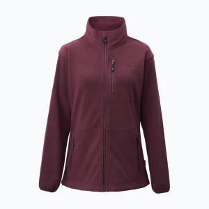 Bluza trekkingowa damska Pinewood Finnveden Fleece earth plum