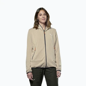 Bluza trekkingowa damska Salewa Agner Hemp 2 Hooded quicksand