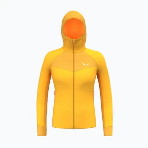 Bluza trekkingowa damska Salewa Agner PL Hooded gold Żółty