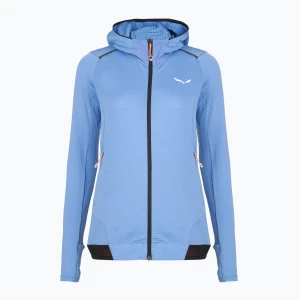 Bluza trekkingowa damska Salewa Pedroc PL Hooded morning blue
