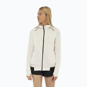 Bluza trekkingowa damska Salewa Pedroc PL Hooded white