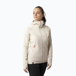 Bluza trekkingowa damska Salewa Puez Hybrid PL FZ Hoody oatmeal melange