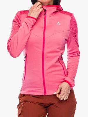 Bluza trekkingowa damska Schoffel Fleece Hoody Svardalen - clasping rose