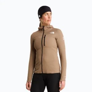 Bluza trekkingowa damska The North Face Summit Futurefleece Full Zip Hoodie garnet Brązowy