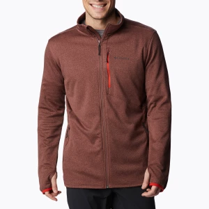 Bluza trekkingowa męska Columbia Park View Fleece FZ light raisin heather