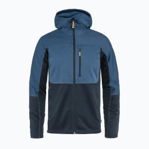 Bluza trekkingowa męska Fjällräven Abisko Trail Fleece indigo blue/dark navy