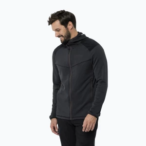 Bluza trekkingowa męska Jack Wolfskin Kolbenberg Hooded FZ phantom