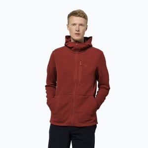 Bluza trekkingowa męska Jack Wolfskin Modesto Hooded mexican pepper