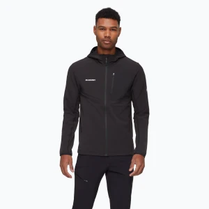 Bluza trekkingowa męska Mammut Madris Light ML Hooded black