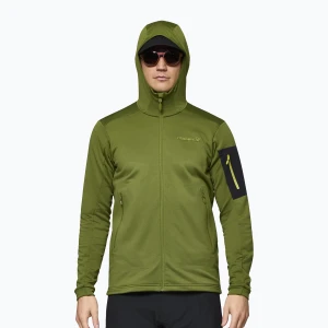 Bluza trekkingowa męska NORRONA Falketind Warm2 Stretch Hood pesto