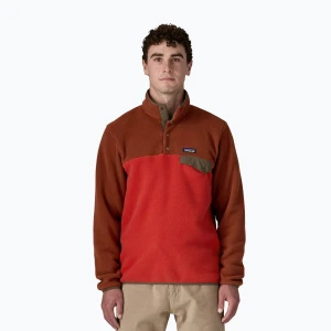 Bluza trekkingowa męska Patagonia LW Synch Snap-T P/O amanita red