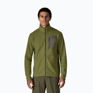 Bluza trekkingowa męska Patagonia R1 Air caper green
