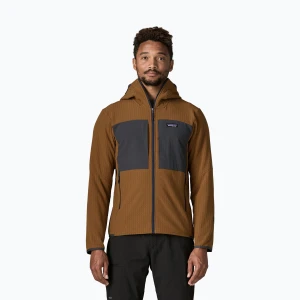 Bluza trekkingowa męska Patagonia R2 TechFace Hoody deer brown