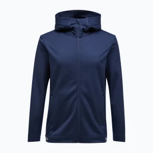 Bluza trekkingowa męska Peak Performance Rider Tech Zip Hood blue shadow