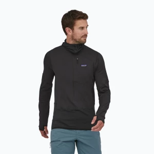 Bluza trekkingowa męska R1 Pullover Hoody black Patagonia