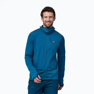 Bluza trekkingowa męska R1 Pullover Hoody endless blue Patagonia