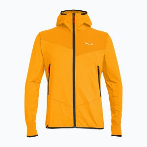 Bluza trekkingowa męska Salewa Agner Hybrid PL/DST FZ Hoody turmeric melange/0910