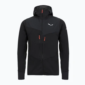 Bluza trekkingowa męska Salewa Agner PL Hooded black out