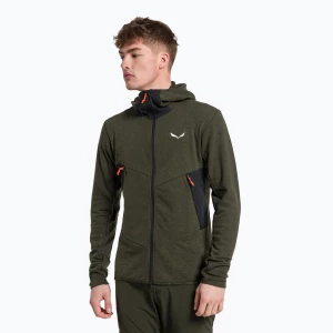 Bluza trekkingowa męska Salewa Lavaredo Hemp Hooded dark olive