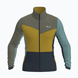 Bluza trekkingowa męska Salewa Puez Cammio PL faded green/multi