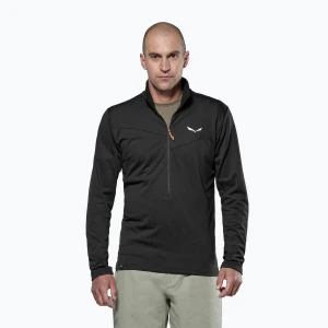 Bluza trekkingowa męska Salewa Puez Cammio Polarlite Half Zip Black Out