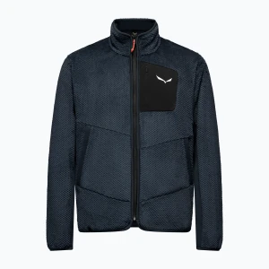 Bluza trekkingowa męska Salewa Puez Warm Full Zip blueberry Granatowy