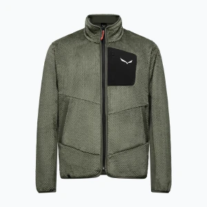 Bluza trekkingowa męska Salewa Puez Warm Full Zip faded green