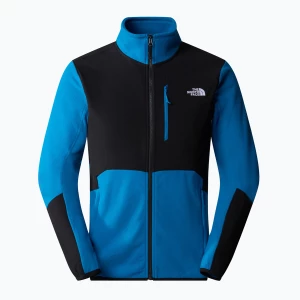 Bluza trekkingowa męska The North Face Glacier Pro FZ adriatic blue/black