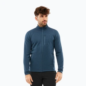 Bluza trekkingowa męska Viking Admont Full Zip navy Granatowy