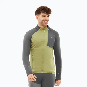 Bluza trekkingowa męska Viking Birger olive / dark grey Zielony