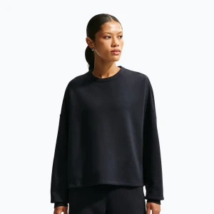 Bluza treningowa damska Nike 24.7 ImpossiblySoft Black / Dark Smoke Grey