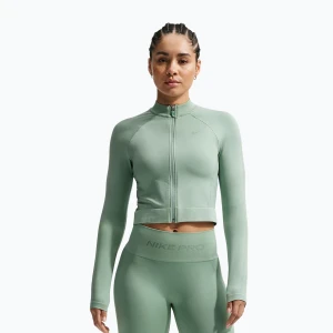 Bluza treningowa damska Nike Pro Seamless Full Zip Top steam