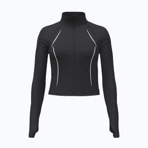Bluza treningowa damska Under Armour Meridian Contour Full Zip ultimate black / white / ultimate black