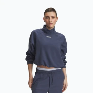 Bluza treningowa damska Under Armour Performance Fleece Qz downpour gray / downpour gray Niebieski