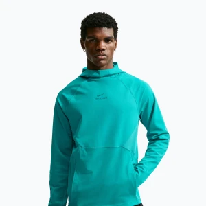 Bluza treningowa męska Nike Pro energy / bright spruce Niebieski