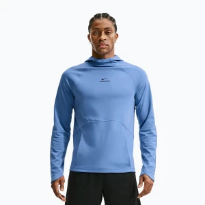 Bluza treningowa męska Nike Pro Indigo Storm/Black Niebieski