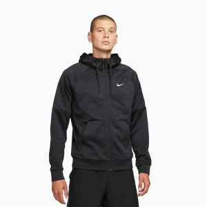 Bluza treningowa męska Nike Therma Fit Full-Zip black / black / white