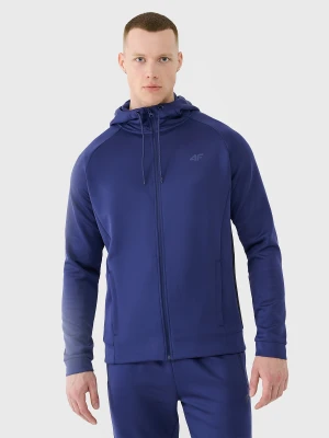 4F Bluza treningowa szybkoschnąca męska - granatowa L