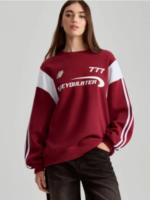 Bluza typu sportowa z nadrukiem z przodu House