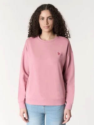 Bluza U.S. POLO ASSN. jasnoróżowy