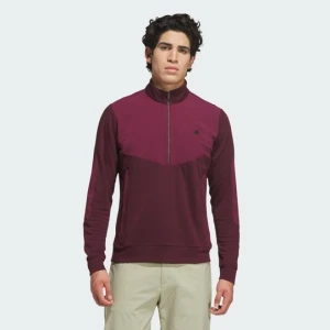 BLUZA ULTIMATE365+ COURSE CONTROL HYBRID QUARTER-ZIP Adidas bordowy