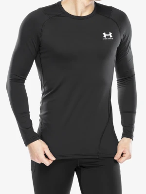 Bluza Under Armour ColdGear Fitted Crew - black/white