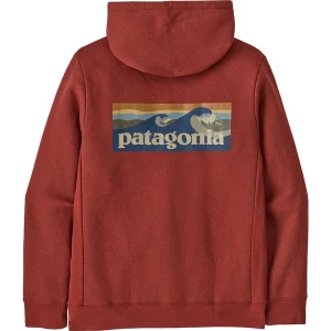Bluza unisex Boardshort Logo Uprisal Patagonia Czerwony