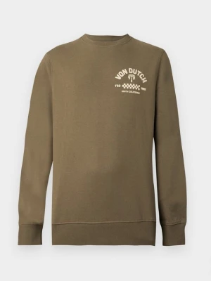 Bluza Von Dutch ciemnozielony melanż