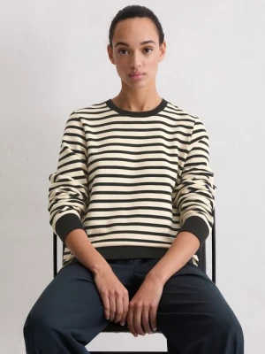 Bluza w regularne paski Marc O'Polo modrá